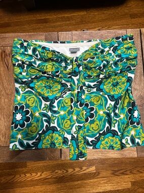 Ann Taylor Floral Tube Top